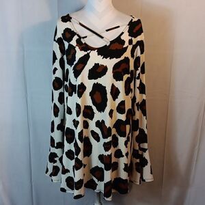 Voll Animal Print Tunic